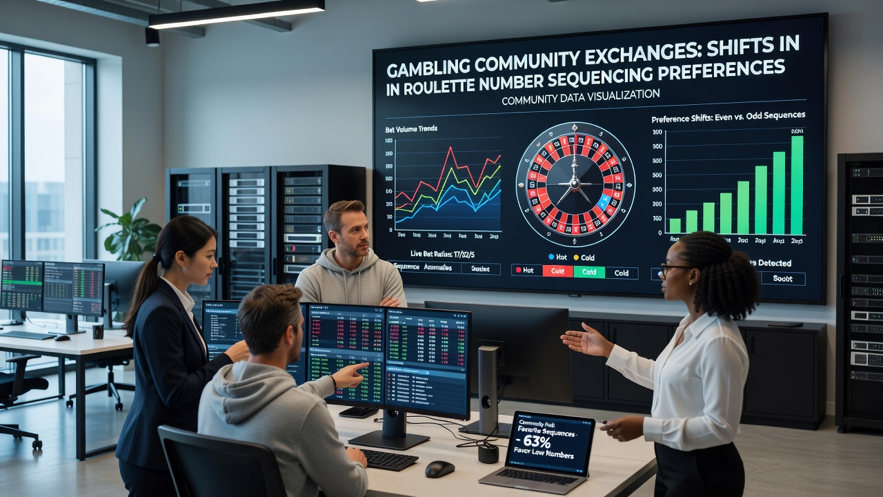Detailed roulette wheel diagram with highlighted number sequences discussed in community forums